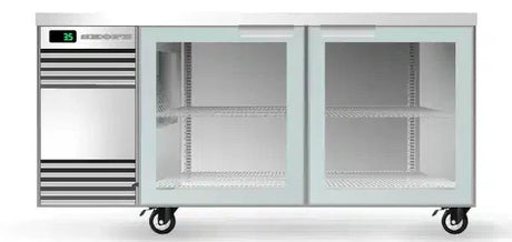 Skope SL.2.GSL-SS | BackBar | 2 Glass Door | Sliding Door | SlimLine | Fridge | Display Fridge | Commercial Fridge 