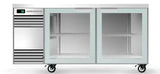 Skope SL.2.GSW.Tr-SS | Tropical | Remote BackBar | 2 Glass Door | Swing Door | SlimLine | Fridge | Display Fridge | Commercial Fridge