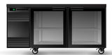 Skope CL.2.GSW.r | Remote | BackBar | 2 Glass Door | Swing Door | CounterLine | Fridge | Display Fridge | Commercial Display Fridge
