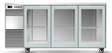 Skope BB.3.GSL-SS | BackBar | 3 Glass Sliding Door | Fridge | BackBar Fridge | Commercial Under Bench Fridge