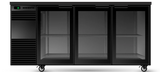 Skope BB.3.GSW.Tr | Tropical | 3 Glass Swing Door | Back Bar| Fridge | Undercounter Fridge | Commercial Under Bench Fridge