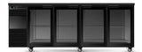 Skope BB.4.GSW.Tr | 4 Glass Swing Door | Remote | Tropical Glass | BackBar | Fridge | Display Fridge | Commercial Under Bench Fridge