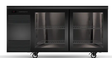 Skope CL.2.GSL-SS | BackBar | 2 Glass Door | Swing Door | CounterLine | Fridge | Display Fridge | Commercial Display Fridge