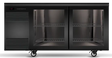 Skope CL.2.GSL.r | Remote | BackBar | 2 Glass Door | Swing Door | CounterLine | Fridge | Display Fridge | Commercial Display Fridge