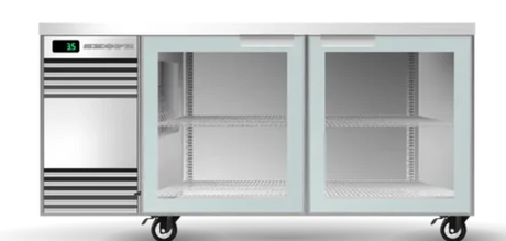 Skope CL.2.GSW.Tr-SS | Tropical | Remote | BackBar| 2 Glass Door | Swing Door | CounterLine | Fridge | Display Fridge | Commercial Display Fridge