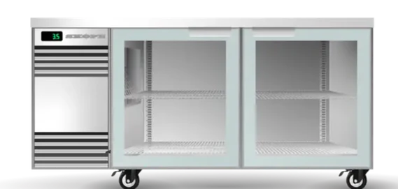 Skope CL.2.GSW.Tr-SS | Tropical | Remote | BackBar| 2 Glass Door | Swing Door | CounterLine | Fridge | Display Fridge | Commercial Display Fridge