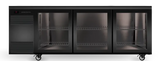 Skope CL.3.GSL | BackBar | 3 Glass Door | Sliding Door | CounterLine | Fridge | Commercial Fridge
