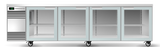 Skope CL.4.GSL.r-SS | Remote | BackBar | 4 Glass | Sliding Door | CounterLine | Fridge | Commercial Fridge