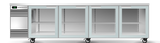 Skope CL.4.GSW.r-SS | Remote BackBar | 4 Glass Door | Swing Door | CounterLine | UnderBench Fridge | Commercial Display Fridge