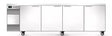 Skope CL.4.SSW-SS | BackBar | 4 Solid Door | Swing Door | CounterLine | Fridge | Commercial Fridge