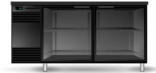 Skope GC.2.GSW | Glass Chiller | 2 Door | Underbench Fridge | BackBar | Glass Chiller