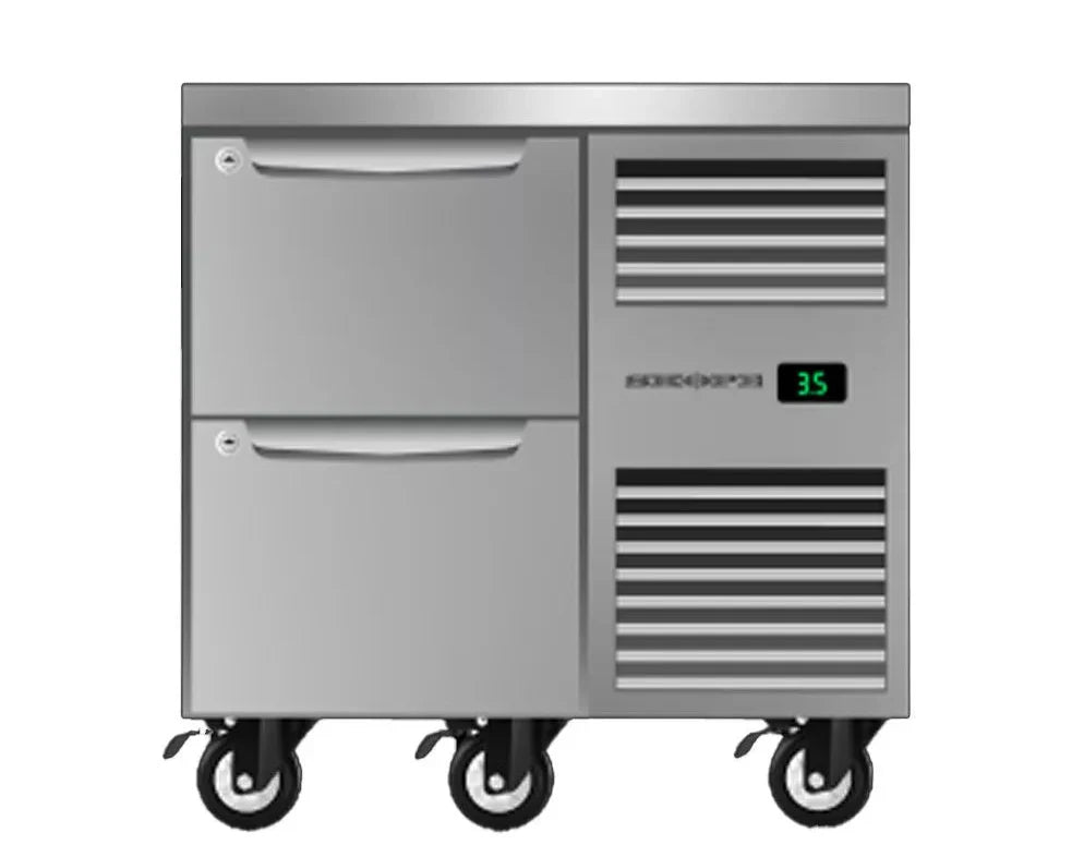 Skope PG11.UBR.1.D2.RH | Two Drawer | One Bay | Underbench GN 1/1 Fridge | Fridge | Right Hand Fridge