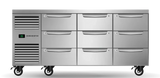 Skope PG11.UBR.3.D9 | ProSpec | Nine Drawer | Three Bay | Underbench GN 1/1 | Fridge | Underbench Fridge
