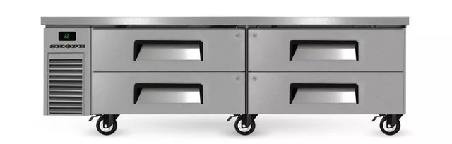 Skope RF8.CBR.2.D4 | Reflex | 4 Drawer Chefbase GN 2/1 Fridge | Fridge | Underbench Fridge
