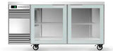 Skope SL.2.GSL.r-SS | Remote BackBar | 2 Glass Door | Sliding Door | SlimLine | Fridge | Display Fridge | Commercial Fridge