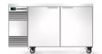 Skope SL.2.SSW-SS | BackBar | 2 Solid Door | Swing Door | SlimLine | Fridge | Commercial Fridge