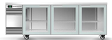 Skope SL.3.GSL.r-SS | Remote BackBar | 3 Glass Door | Sliding Door | SlimLine | Fridge | Display Fridge | Commercial Fridge