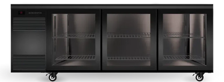 Skope SL.3.GSL | BackBar | 3 Glass Door | Sliding Door | SlimLine | Fridge | Commercial Fridge