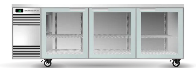 Skope SL.3.GSW.Tr-SS | Tropical | Remote BackBar | 3 Glass Door | Swing Door | SlimLine | Fridge | Display Fridge | Commercial Fridge