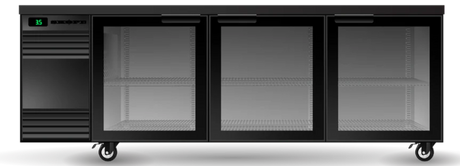 Skope SL.3.GSW.Tr | Tropical | Remote BackBar | 3 Glass Door | Swing Door | SlimLine | Fridge | Display Fridge | Commercial Fridge
