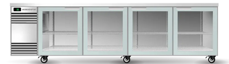 Skope SL.4.GSL-SS | BackBar | 4 Glass Door | Sliding Door | SlimLine | Fridge | Display Fridge | Commercial Fridge