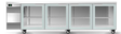 Skope SL.4.GSL.r-SS | BackBar | 4 Glass Door | Sliding Door | SlimLine | Fridge | Display Fridge | Commercial Fridge