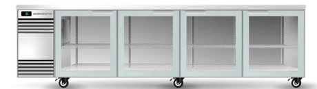Skope SL.4.GSL.r-SS | BackBar | 4 Glass Door | Sliding Door | SlimLine | Fridge | Display Fridge | Commercial Fridge