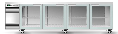 Skope SL.4.GSW.T-SS | Tropica BackBar | 4 Glass Door | Swing Door | SlimLine | Fridge | Display Fridge | Commercial Fridge
