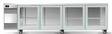 Skope SL.4.GSW.r-SS | Remote BackBar | 4 Glass Door | Swing Door | SlimLine | Fridge | Display Fridge | Commercial Fridge