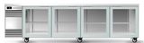 Skope SL.4.GSW.r-SS | Remote BackBar | 4 Glass Door | Swing Door | SlimLine | Fridge | Display Fridge | Commercial Fridge