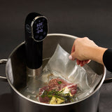 MasterPro Digital Sous Vide Precision Cooker Silver & Black 5.4x9.4x33.8cm