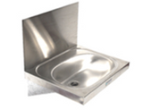 Stoddart Plumbing WB.H1.300 Plumbing with Includes 300mm Stainless Steel Splashback Hand Wash Basins