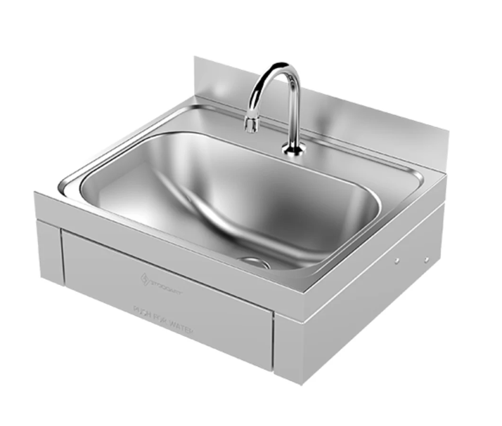 Stoddart Plumbing WB.KO1.300.TV Plumbing with Includes ering Valve Knee Operated Wash Basin