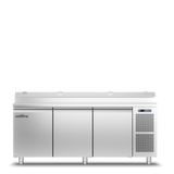 Coldline TV17/1MZ-1/3 3 Door Prep Stations - 800mm