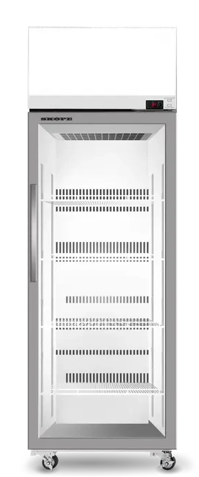 Skope TCE650N |EziCore| Bottom Mount | 1 Glass Door | Upright Display | Storage Fridge | Commercial Upright Fridge