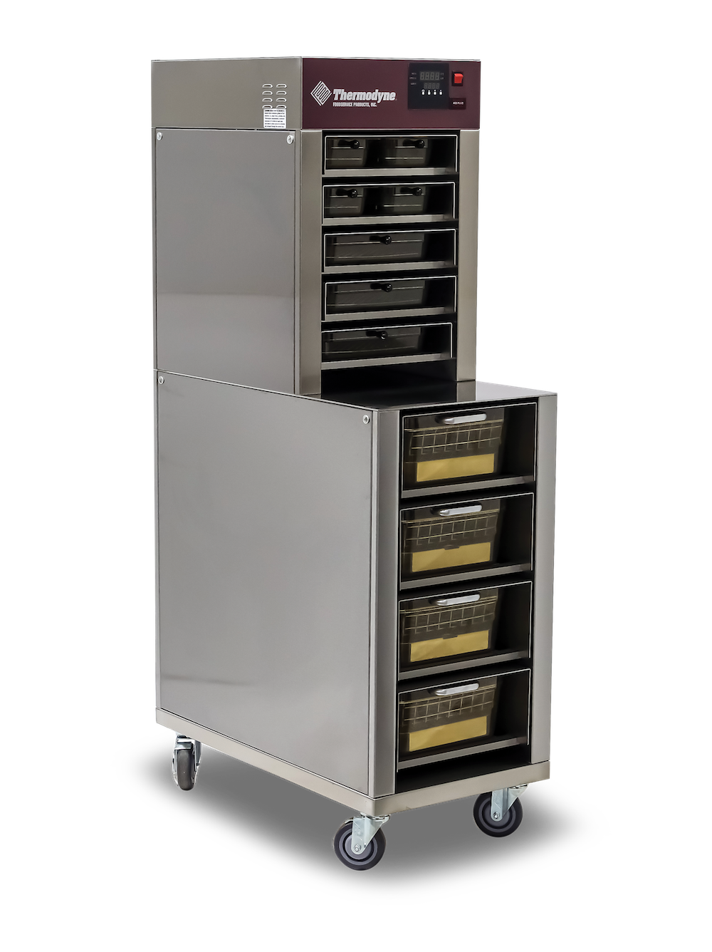 Thermodyne Freestanding Food Warmer No Doors - 5 x 1/1 GN