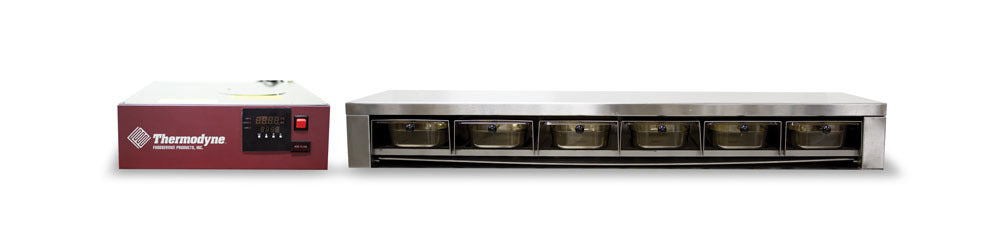 Thermodyne Overhead Food Warmer - 12 x 1/4 GN
