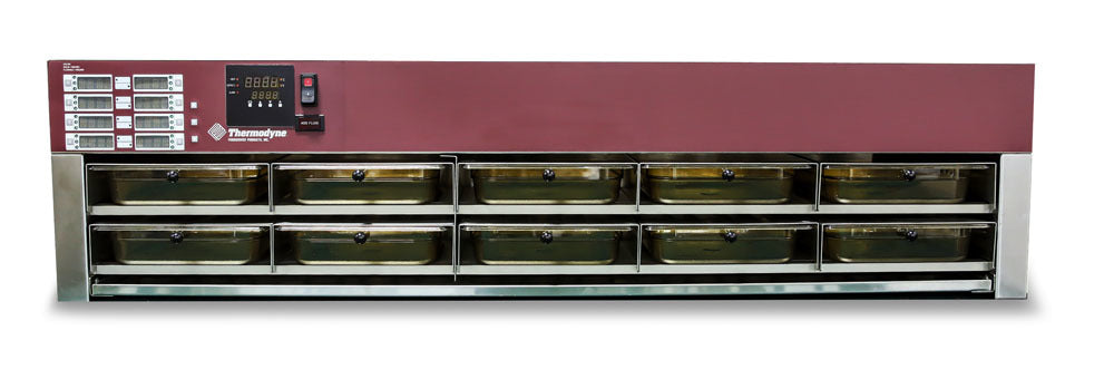 Thermodyne Overhead Food Warmer - 10 x 1/2 GN