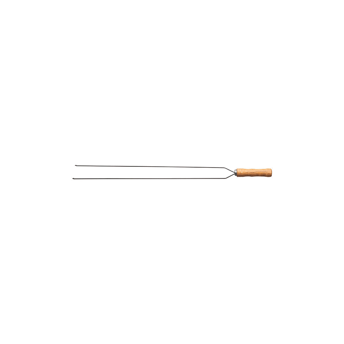 Tramontina 75 cm Heavy Duty Dual Prong Stainless Skewer W/Wd