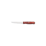 TM38299/004 - Tramontina Reversed Jumbo Round Red Steak Knife (Sold in sets of 12)