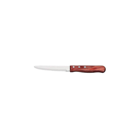 TM38299/004 - Tramontina Reversed Jumbo Round Red Steak Knife (Sold in sets of 12)