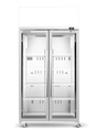 Skope TME1000N-AC | 2 Glass Door Display | Storage Fridge | Upright Fridge | Display Fridge | with Unlit Sign | Commercial Upright Fridge