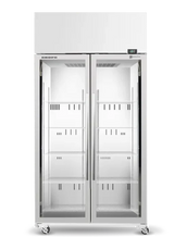 Skope TME1000N-A | 2 Glass Door | Display | Storage Fridge | Upright Fridge | Display Fridge | with 5 Shelves | Commercial Upright Fridge
