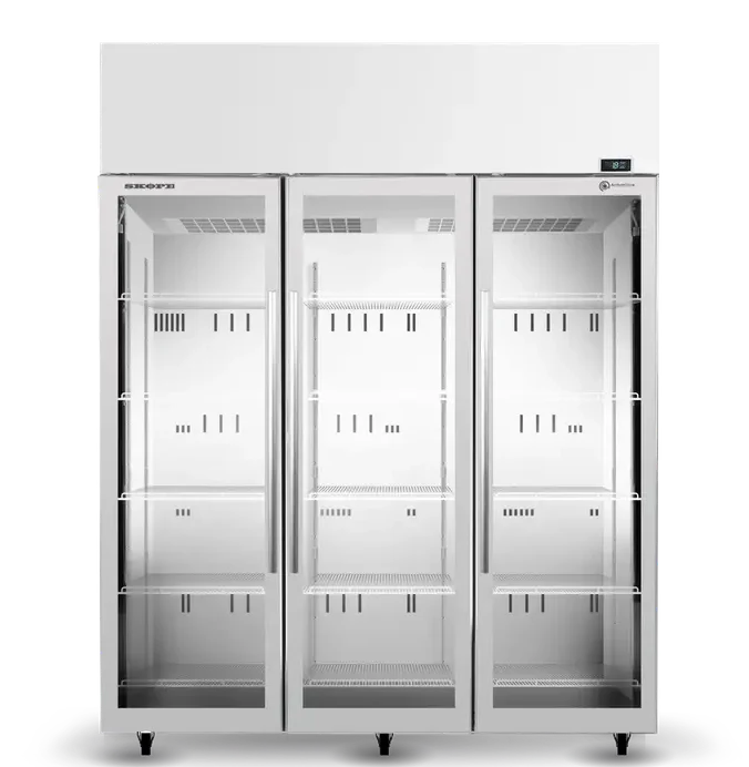 Skope TME1500N-A | 3 Glass Door | Display | Storage Fridge | Upright Fridge | Display Fridge | Commercial Upright Fridge
