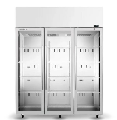 Skope TME1500N-A | 3 Glass Door | Display | Storage Fridge | Upright Fridge | Display Fridge | Commercial Upright Fridge