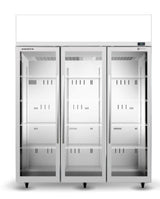 Skope TME1500N-AC | 3 Glass Door | Display | Storage Fridge | with Unlit Sign  | 1497 Litre | Upright Fridge | Display Fridge | Commercial Upright Fridge