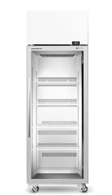 Skope TME650N-A | 1 Glass Door Display | Storage Fridge | Upright Fridge | Display Fridge | with Unlit Sign | Commercial Upright Fridge