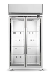 Skope TMF1000N-A | 2 Glass Door | Upright Display | Storage Freezer | Commercial Upright Freezer