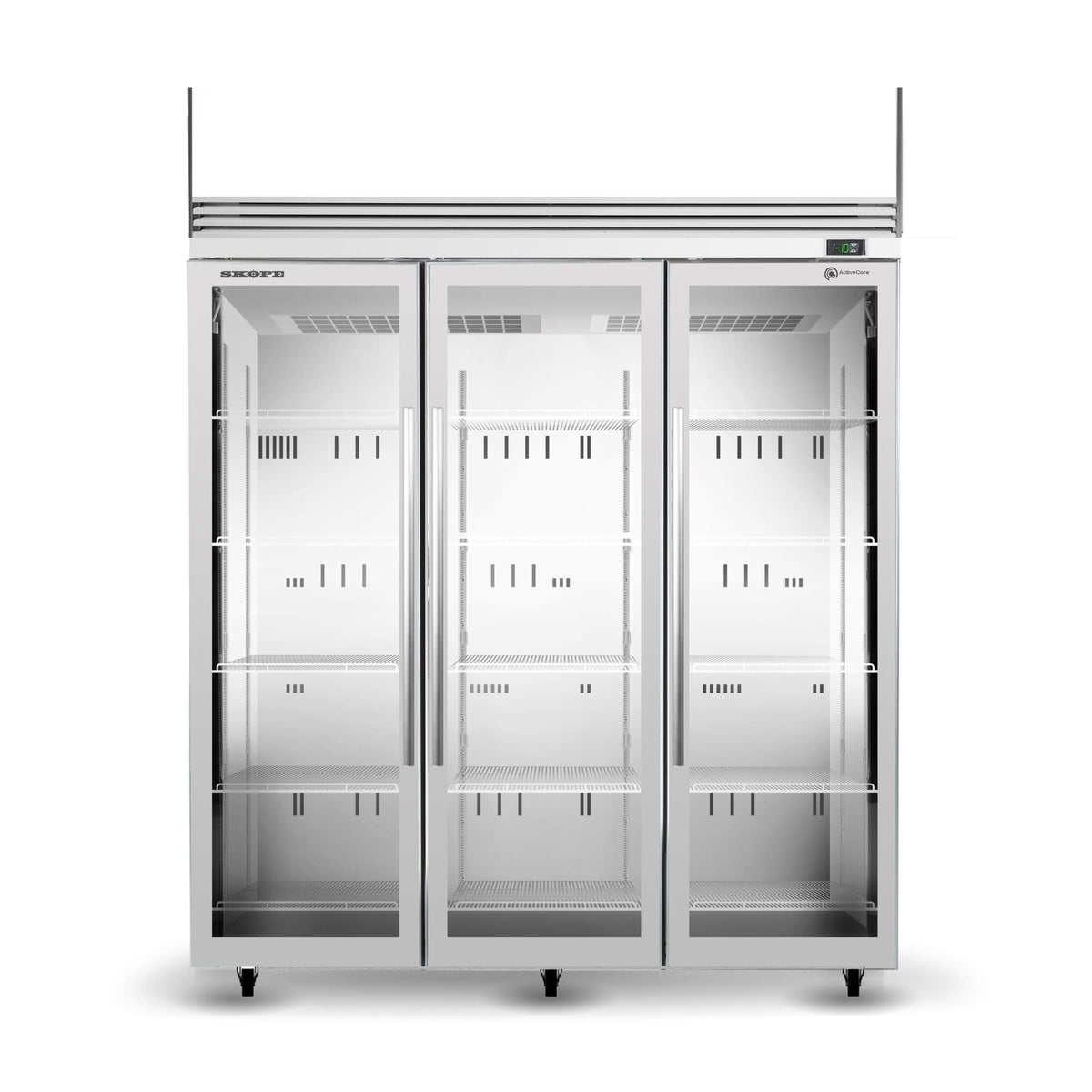 Skope ActiveCore 3 Glass Door Upright Freezer 1399L