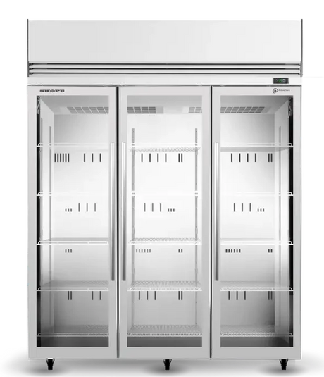 Skope TMF1500N-A | 3 Glass Door | Upright Display | Storage Freezer | Commercial Upright Freezer